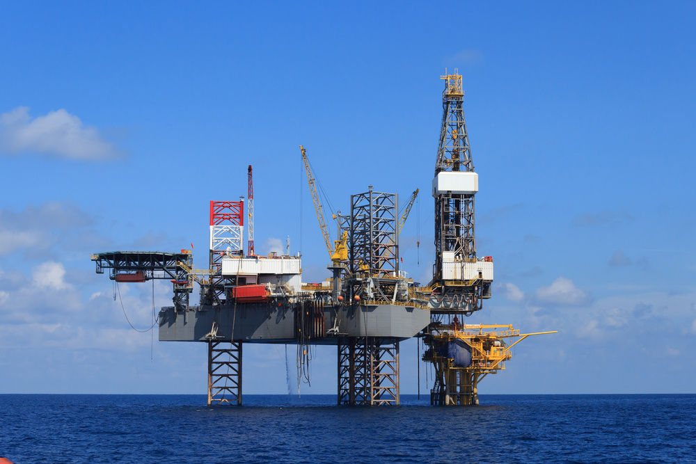 Jack-up drilling rig — Mako gas field Natuna Sea